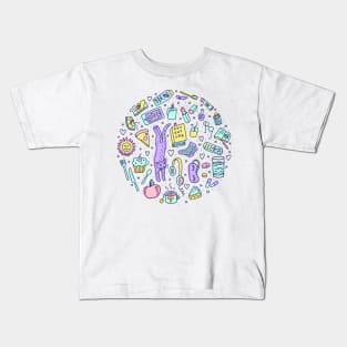 Get cozy! (White) Kids T-Shirt